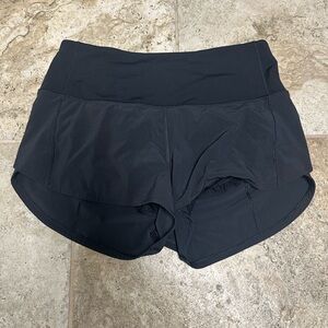 Lululemon Women's Black Athletic Shorts